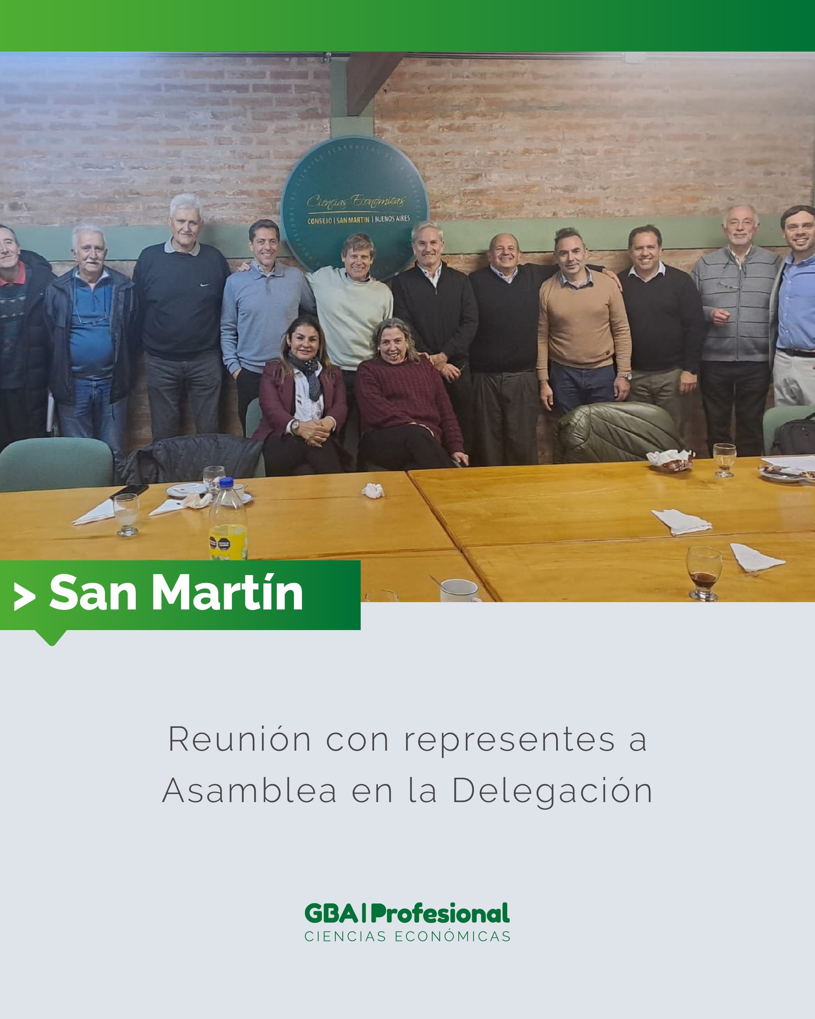 📢 Las Delegaciones, más cerca de los profesionales.
En esta sección compartimos las principales novedades, actividades, capacitaciones y acciones institucionales que se desarrollan en las Delegaciones del Gran Buenos Aires de nuestro Consejo.
🤝 Un espacio para conocer el trabajo que se realiza en cada jurisdicción, fortalecer el vínculo con la matrícula y mantenerte informado sobre todo lo que sucede en tu Delegación.
📖 Encontrá esta y más información en la Edición N.º 120 de GBA Profesional – Ciencias Económicas.
#GBAProfesional #CienciasEconómicas #Delegaciones #CPCEPBA #Profesionales