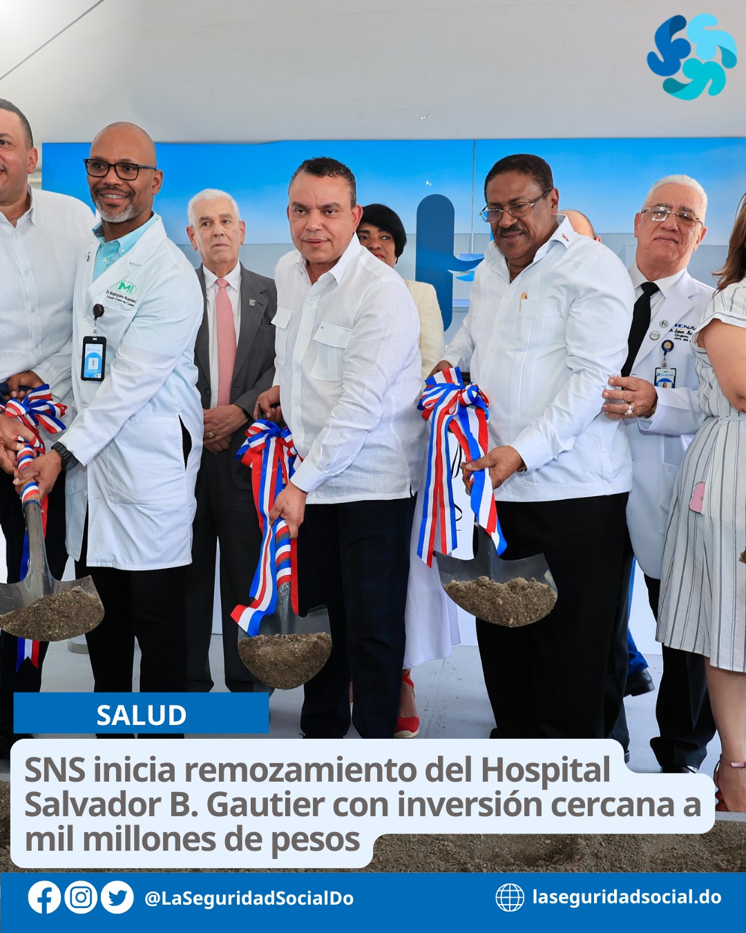 El SNS inició el remozamiento del Hospital Salvador B. Gautier con una inversión cercana a RD$1,000 millones.
La obra incluirá una nueva emergencia con más de 30 camillas, unidad de trauma, dos quirófanos, equipos diagnósticos y áreas de cuidados intensivos. Los servicios continuarán durante los trabajos.
Leer más en https://laseguridadsocial.do/sns-inicia-remozamiento-del-hospital-salvador-b-gautier-con-inversion-cercana-a-mil-millones-de-pesos/
#LaSeguridadSocialDo @LaSeguridadSocial.Do @Snsrdo #SNS #HospitalGautier #SaludRD #HospitalesPublicos #JulioLandron #SaludPublica #SantoDomingo #RepublicaDominicana El SNS inició el remozamiento del Hospital Salvador B. Gautier con una inversión cercana a RD$1,000 millones.
La obra incluirá una nueva emergencia con más de 30 camillas, unidad de trauma, dos quirófanos, equipos diagnósticos y áreas de cuidados intensivos. Los servicios continuarán durante los trabajos.
Leer más en https://laseguridadsocial.do/sns-inicia-remozamiento-del-hospital-salvador-b-gautier-con-inversion-cercana-a-mil-millones-de-pesos/
#LaSeguridadSocialDo @LaSeguridadSocial.Do @Snsrdo #SNS #HospitalGautier #SaludRD #HospitalesPublicos #JulioLandron #SaludPublica #SantoDomingo #RepublicaDominicana