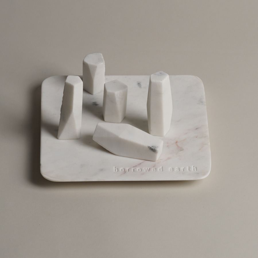 🔷 Balance. Focus. Resilience.Introducing the Megaliths Game by @borrowedearthcollaborative— a sculptural tabletop object that invites quiet challenge and meditative play.Each set features uniquely shaped stone pieces to be balanced, stacked, and arranged into countless formations. Whether played solo or shared, Megaliths is an ode to creative focus and earthbound mindfulness.✨ Available in:🌫 Grey Fantasy🤍 Taj White📦 SKU: WM-GM-MEG-GF-BEO💵 Price: $425.00Crafted from reclaimed stone remnants, every set is one-of-a-kind in color, veining, and weight. No batteries, no screens—just timeless material and intentional motion.DM to order your set. Ground your space, mind, and moments in the resilience of stone.#BorrowedEarth #MegalithsGame #StoneObjects #GreyFantasyStone #SculpturalPlay #MindfulDesign #SustainableLuxury #PrecisionStone #ModernToys #BalanceAndFocus #EarthboundDesign