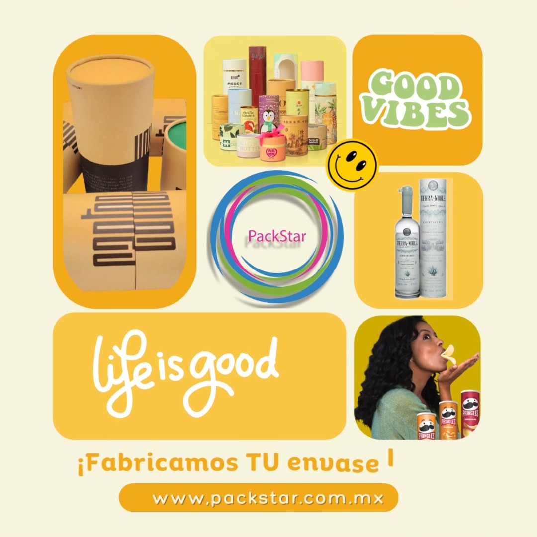 En Packstar tenemos más de 60 años, fabricando envases etiquetados, tubos de cartón y ángulos de protección, en materiales 100% reciclables y sustentables.
Envases resistentes y personalizados para tu negocio, con distintos materiales, grado alimenticio, con ventanas, con tapa de metal o tapa de cartón y mucho mas...
Producción ágil, puntual y asesoría experta.
Ingresa a www.packstar.com.mx, pide tu cotización o envíanos un Whatsapp, ¡Estaremos encantados de atenderte!
PACKSTAR
Cerro de las Campanas #3
54040 San Andres Atenco
Tlalnepantla Edo de Mexico
(55) 1940 2270