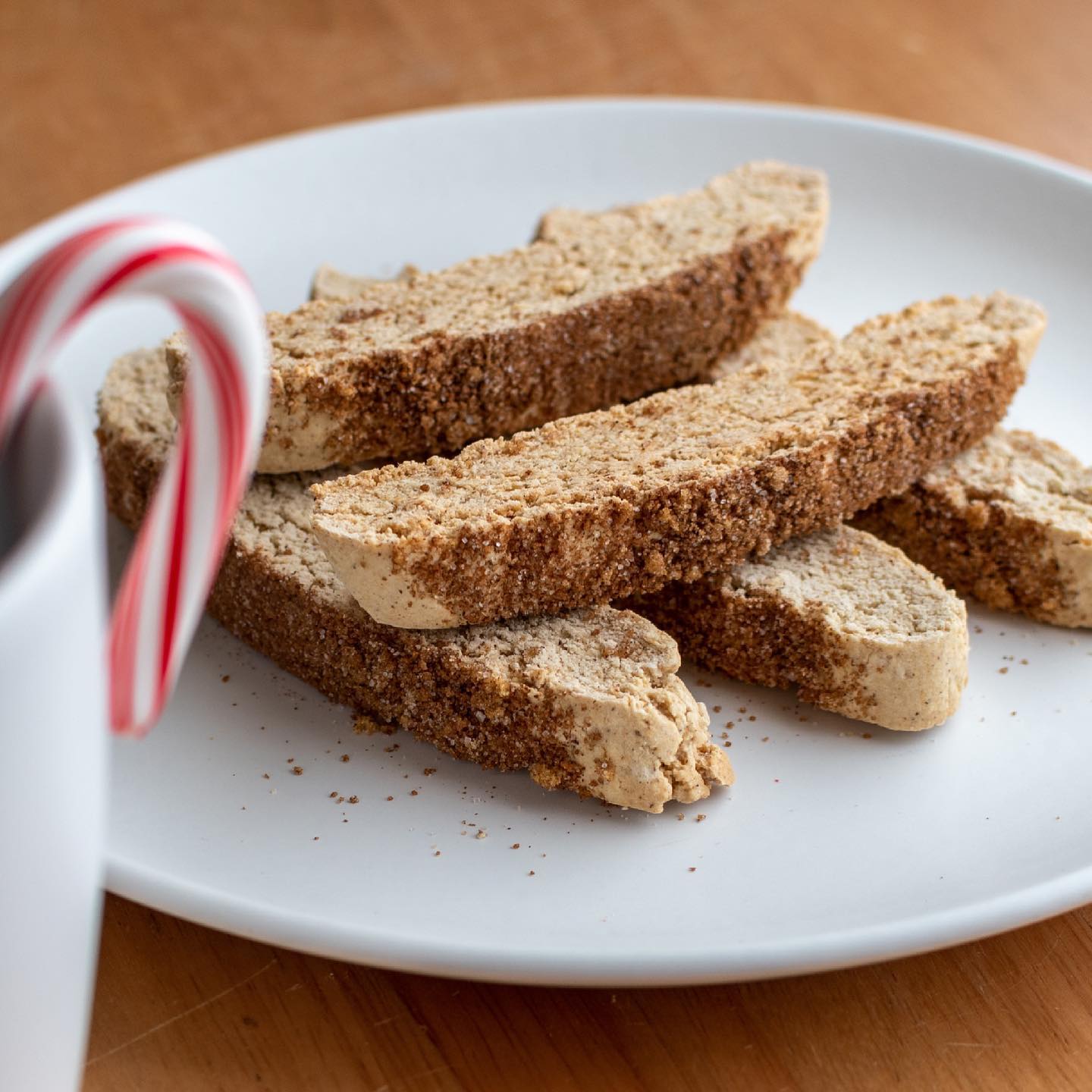 Next up for #lakeplacid1980 is a #glutenfree #nutfree cinnamon biscotti! These were absolutely fantastic dipped in coffee and I wish I had more right now… Link to blog post with this recipe in bio.