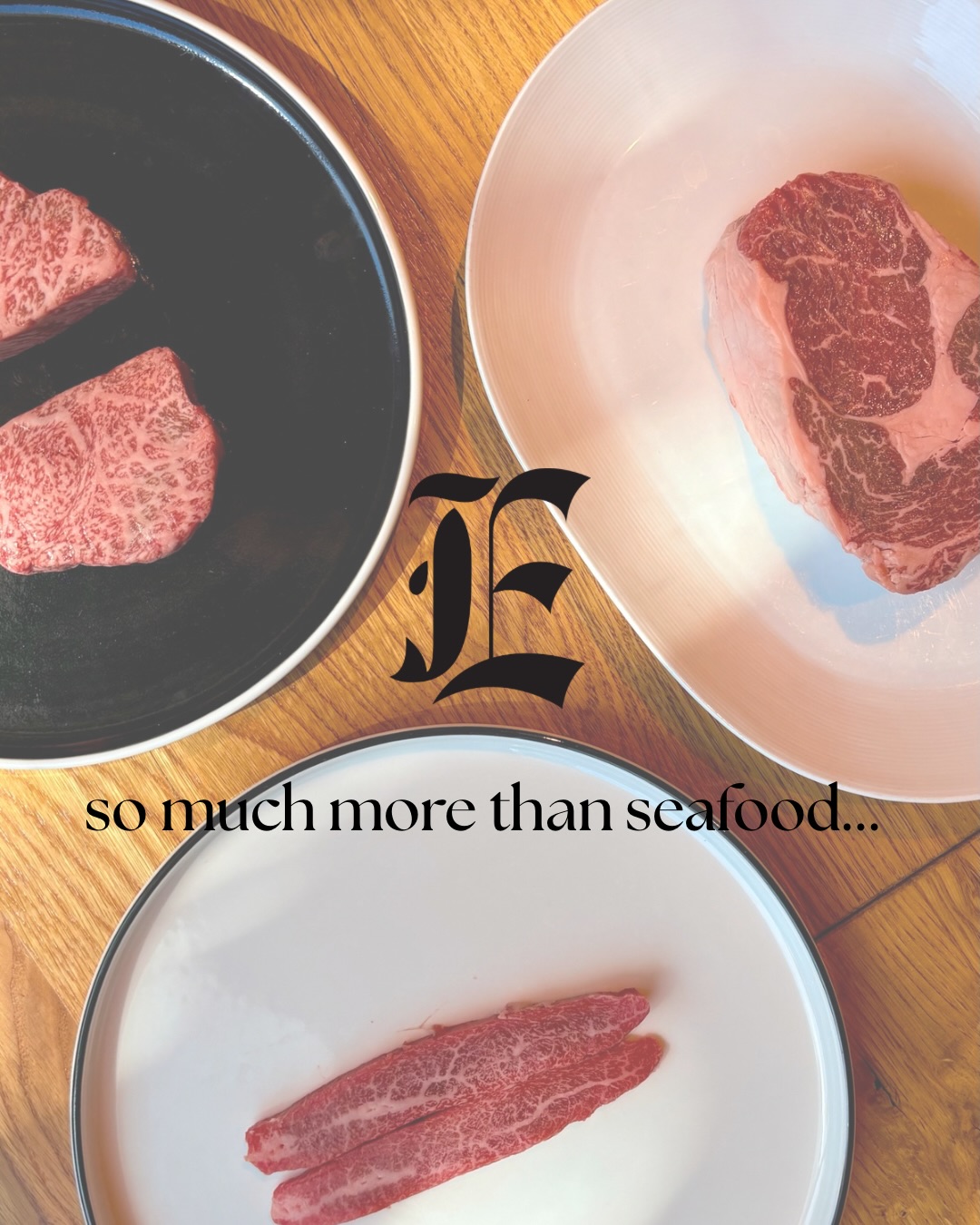 While our passion is rooted in sustainable seafood, we also pride ourselves in offering the finest cuts of steak available 🥩 Whether it be a decadent Wagyu tartare or a perfectly grilled ribeye, the best flavors begin with the best quality ✨
#wagyu #ribeye #australianwagyu #a5wagyu #chseats