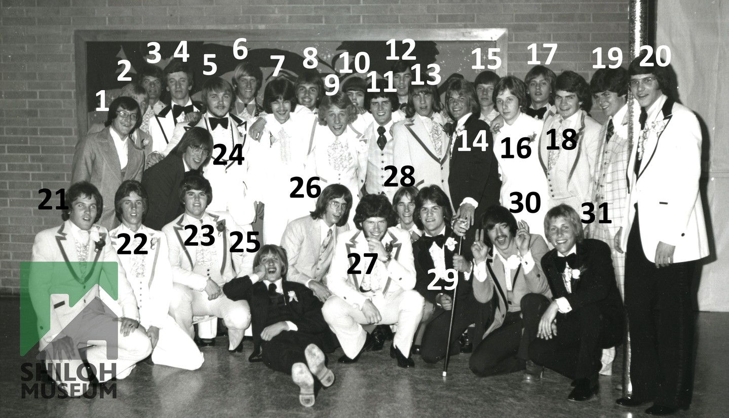 Prom season: 1976 edition. 🕺✨
Check out these sharp Bicentennial looks from the Springdale High School prom! We are looking for the names of these gentlemen for #PhotoIDFriday.
How you can help:
1. Recognize a face? Drop a name in the comments!
2. Know a 1976 SHS alum? Tag them!
3. Privacy Tip: If you share, please make sure the post is Public and tag the Shiloh Museum of Ozark History so we can see your notes!
From the Archives: Terri Stuart Collection (S-2013-30-26)
#SpringdaleArkansas #SpringdaleHighSchool #OzarkHistory #Arkansas Ozarks