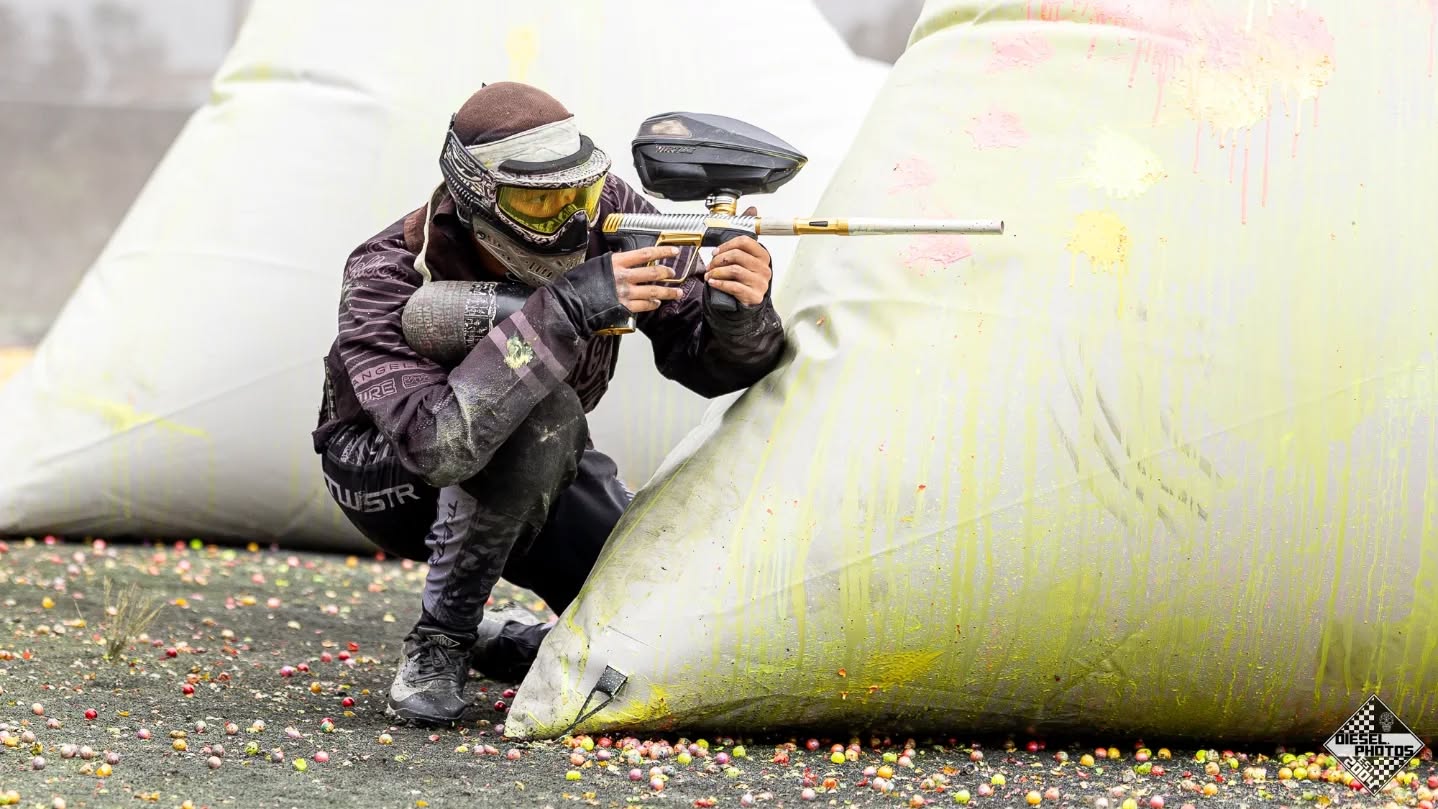What an odd layout. Gallery up in the normal spot. Aftermath x Collision x Distortion #DieselPhotos #paintball #sportsphotography #canonphotography