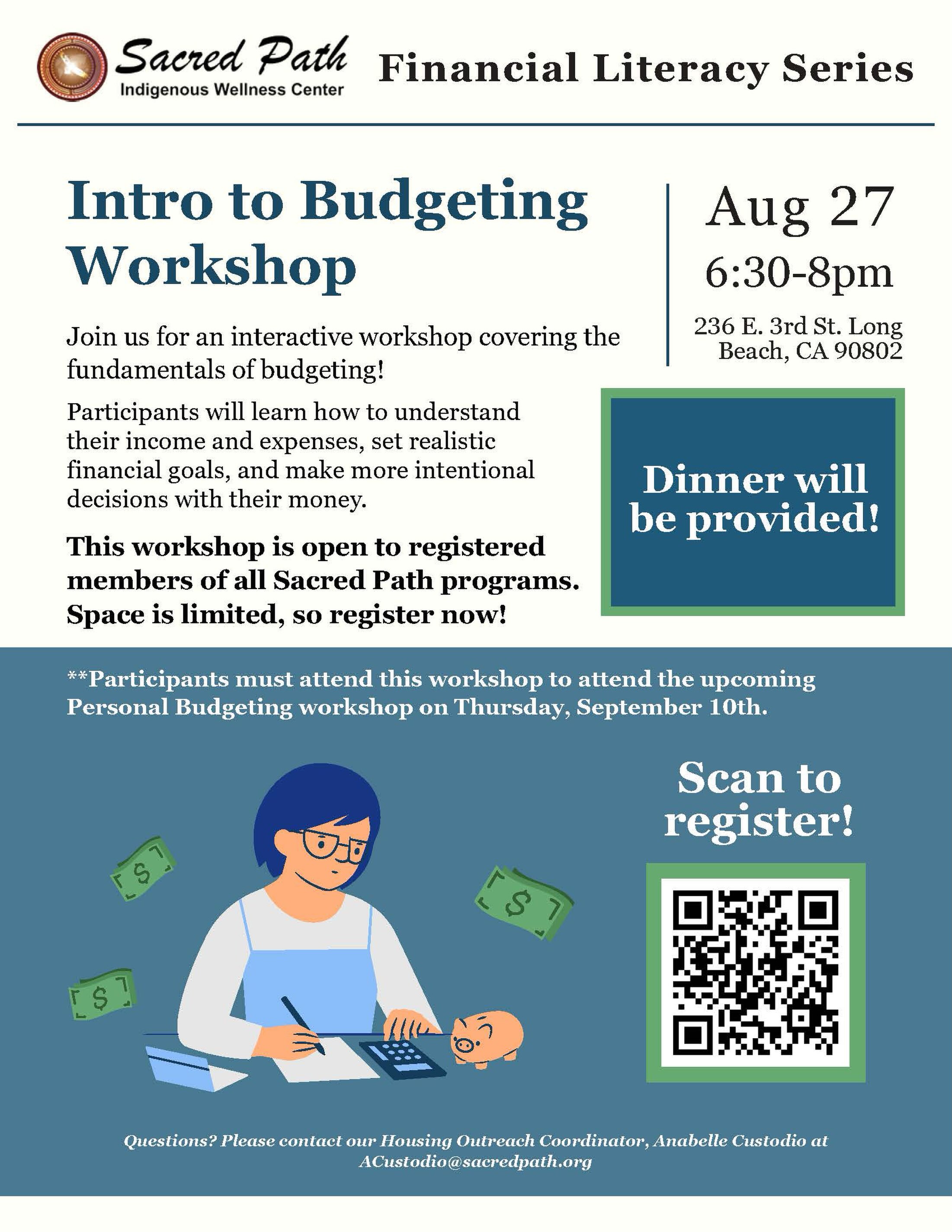 Hey folks we are excited to share our budgeting workshop! This will be a series and you will need to attend this one in order to attend the next workshop. Space is limited so sign up soon. Link in our bio to register.
